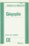  Collectif - Geographie Ce. Le Livre Du Maitre.