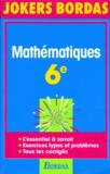 Brigitte Verseille et Simone Such - Mathematiques 6eme. Programme 1996.