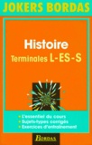 Elisabeth Jouhaud et  Collectif - Histoire Terminales L/Es/S.
