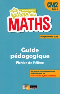 Josiane Hélayel et Catherine Fournié - Mathématiques CM2 Le nouveau rythme des maths - Livre du maître du fichier.