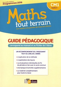 Xavier Amouyal et Jacques Brun - Maths tout terrain CM1 - Guide pédagogique.