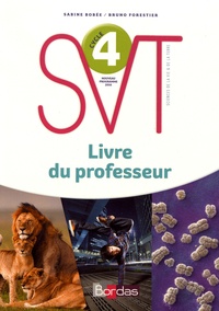Sabine Bobée et Bruno Forestier - SVT Cycle 4 - Livre du professeur.