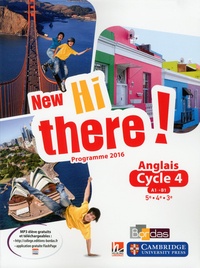 Daniel Leclercq et Catherine Winter - Anglais Cycle 4 (5e/4e/3e) A1-B1 New Hi There !.
