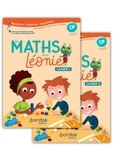 Roger Mongibeaux et Nadège Pistre - Les maths avec Léonie CP cycle 2 - 2 volumes : Fichiers 1 & 2.