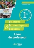 Cédric Passard et Pierre-Olivier Perl - Sciences économiques et sociales 1re Passard & Perl - Livre du professeur.