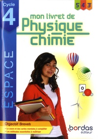 Damien Faraco - Physique Chimie 5e 4e 3e Cycle 4 Espace - Mon livret de Physique Chimie.