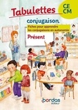 Hervé Le Madec - Tabulettes conjugaison Présent CE-CM - 10 carnets + 1 guide pédagogique.