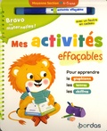 Hélène Convert - Mes activités effaçables Moyenne section - Pour apprendre le graphisme, les lettres, les chiffres. Avec un feutre.