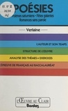 Laurence Perfézou et Christian Gambotti - Poésies, Verlaine : poèmes saturniens, fêtes galantes, romances sans parole.