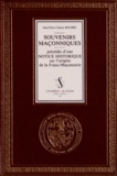 Jean-Pierre Simon Boubée - Souvenirs maçonniques précédés d'une Notice historique sur l'origine de la franc-maçonnerie.