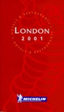  Michelin - London 2001 - Hotels & restaurants.