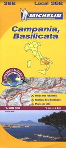  Michelin - Campania, Basilicata - 1/200 000.