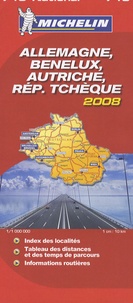  Michelin - Allemagne, Benelux, Autriche, République Tchèque - 1/1 000 000.