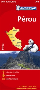  Michelin - Pérou - 1/1 500 000.