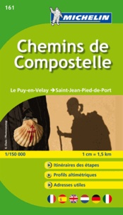  Michelin - Chemin de Compostelle, le Puy en Velay - Saint Jean Pied de Port - 1/150000.
