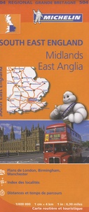  Michelin - South East England, Midlands, East Anglia - 1/400 000.