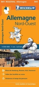  Michelin - Allemagne Nord-Ouest - 1/350 000.