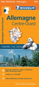  Michelin - Allemagne centre ouest - 1/350 000.