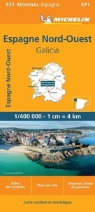  Michelin - Espana Noroeste Galicia - 1/400 000.
