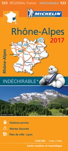  Michelin - Rhône-Alpes - 1/200 000.