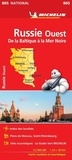  Michelin - Russie occidentale - De la Baltique à la Mer Noire.