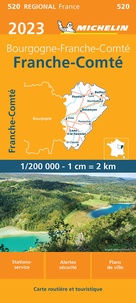 Franche-Comté. 1/200 000  Edition 2023