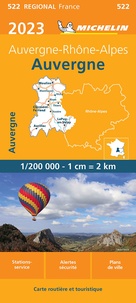  Michelin - Auvergne - 1/200 000.
