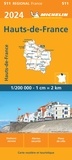 Michelin - Hauts-de-France - 1/200 000.