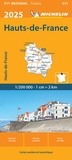  Michelin - Hauts-de-France - 1/200 000.