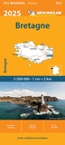  Michelin - Bretagne - 1/200 000.