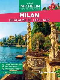  Michelin - Milan - Bergame et les lacs. 1 Plan détachable