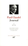 Paul Claudel - Journal - Tome 2.