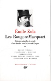 Emile Zola - Les Rougon-Macquart Tome 4 : Histoire natuelle et sociale d'une famille sous le Second Empire - L'Oeuvre ; La Terre ; Le Rêve ; La Bête humaine.
