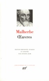 François de Malherbe - Oeuvres.