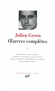 Julien Green - Oeuvres complètes - Tome 1.