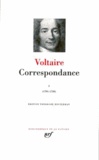  Voltaire - Correspondance - Tome 4, Les lettres de Voltaire des années 1754 à 1757.