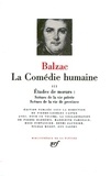 Honoré de Balzac - La Comédie humaine Tome 3 : Etudes de moeurs - Scènes de la vie privée [fin  ; Scènes de la vie de province.