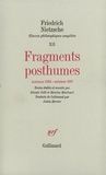 Friedrich Nietzsche - Fragments Posthume N12.