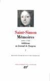  Saint-Simon - Mémoires 1691-1701 - Tome 1, Additions au journal de Dangeau.