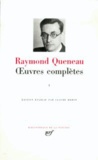 Raymond Queneau - Oeuvres complètes - Tome 1, Oeuvres poétiques.