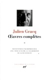 Julien Gracq - Oeuvres complètes - Tome 2.