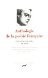 Martine Bercot - Anthologie de la poésie française - XVIIIe, XIXe et XXe siècles.