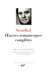  Stendhal - Oeuvres romanesques complètes - Tome 1.