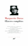 Marguerite Duras - Oeuvres complètes - Volume 2.