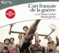 Alexis Jenni - L'art français de la guerre. 2 CD audio MP3