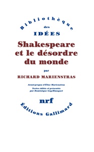 Richard Marienstras - Shakespeare et le désordre du monde.