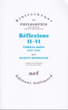 Martin Heidegger - Réflexions, II-VI : Cahiers noirs - 1931-1938.