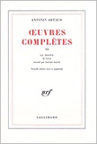 Antonin Artaud - Oeuvres Completes. Tome 6.