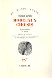 Truman Capote - Morceaux choisis - Textes anciens et inédits.
