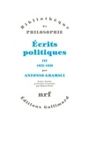 Antonio Gramsci - Ecrits Politiques   T3.